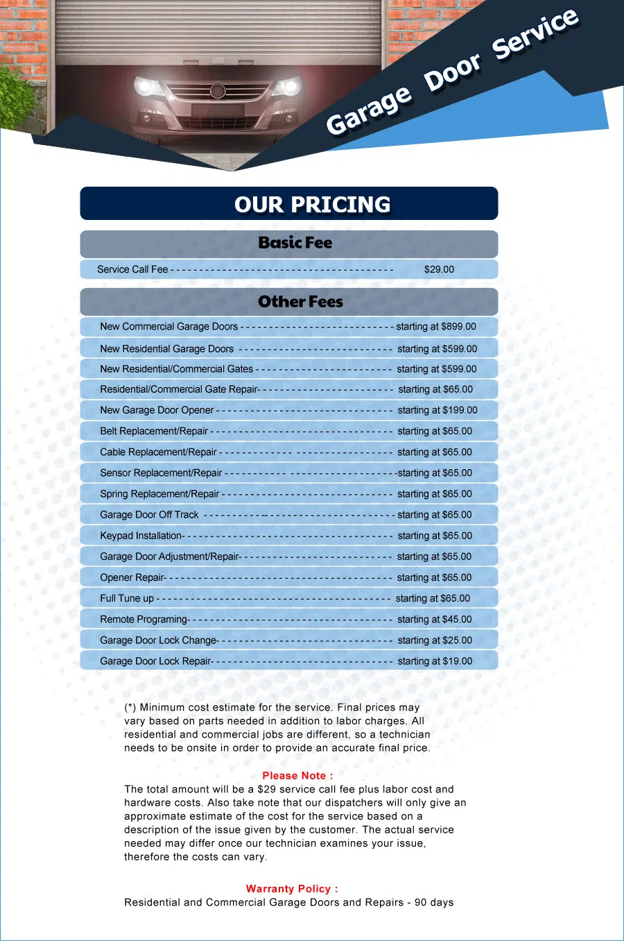 Eagle Garage Door Service McLean, VA 571-421-2543